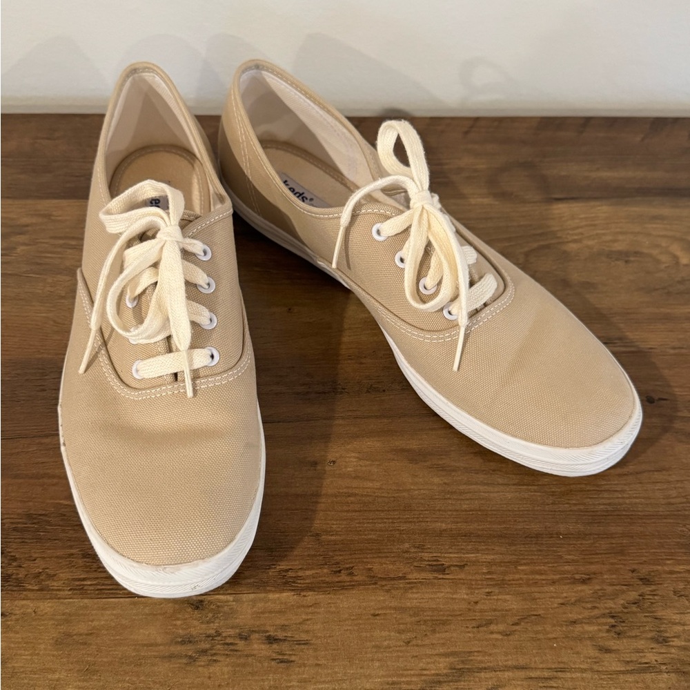 Keds Men's Tan Canvas Sneakers